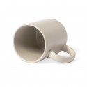 Taza personalizada para batizado com pelúcia e adesivo com impressão
