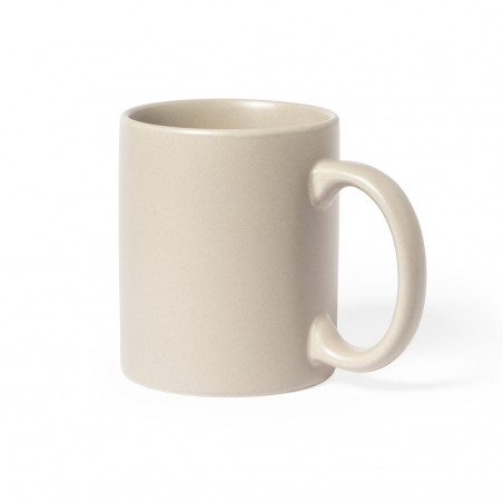 Taza personalizada para batizado com pelúcia e adesivo com impressão
