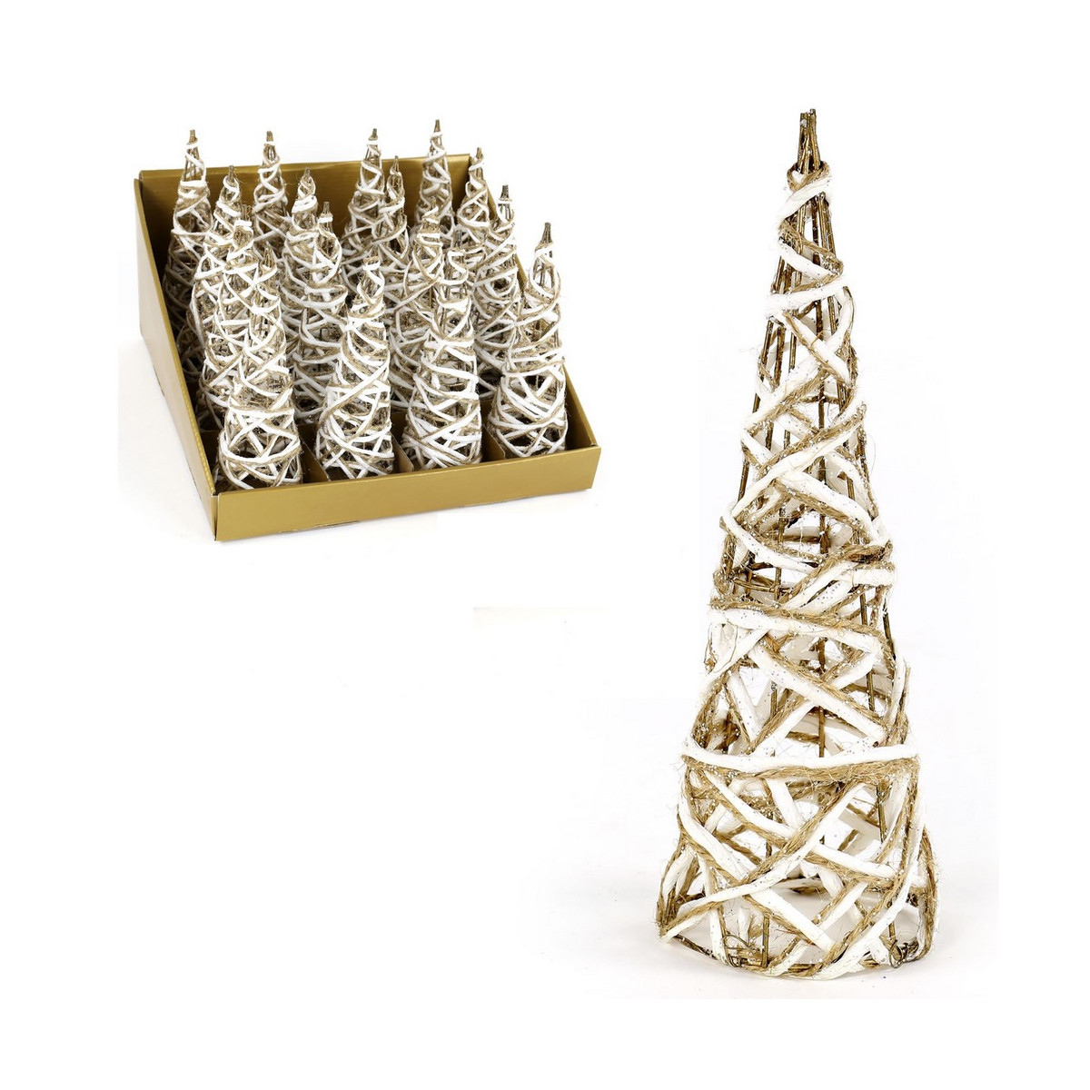 Árvore de ferro para decoração de Natal
