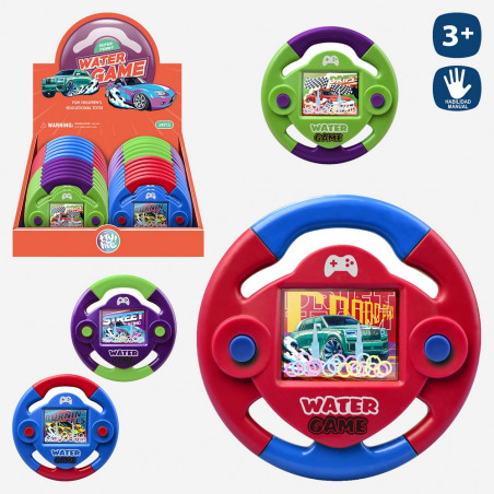 Jogo de água habilidade design de volante de carro para detalhes