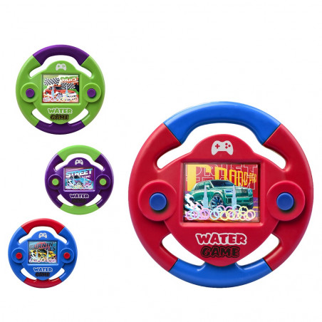 Jogo de água habilidade design de volante de carro para detalhes