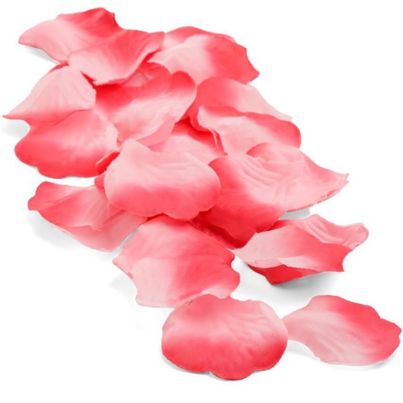 Pétalas de rosa decorativas