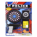 Design policial de alvo de brinquedo para detalhes