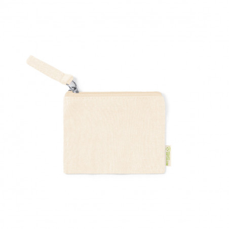 Porta-moedas de algodão com adesivo 5 cm design anjo para lembranças de batizado menina