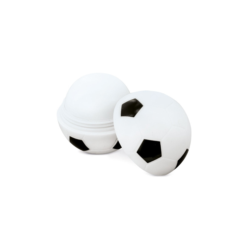 Bálsamo labial com design de bola de futebol