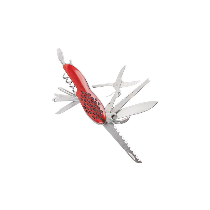 Canivete multiuso 11 acessórios de aço inoxidável com design ergonômico presente prático e versátil