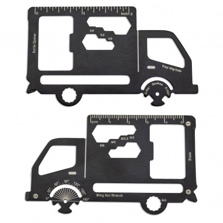 Ferramenta multifuncional de design de caminhão para obter detalhes