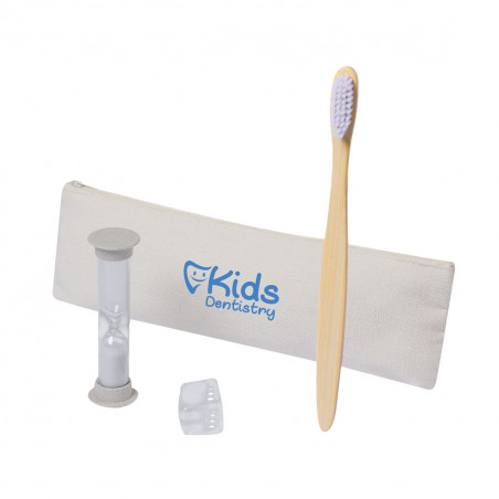 Escova de dentes infantil e relógio com adesivo de super-heróis personalizado para crianças