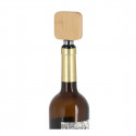Tampa de vinho com abridor e adesivo simpático para detalhes