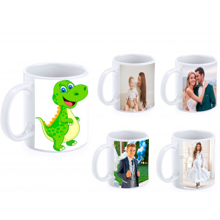 Caneca personalizada com foto e texto