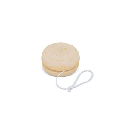 Yoyo de madeira com adesivo super-heróis para presentear