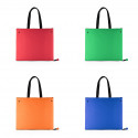 Bolsa térmica colorida com zíper e abertura total