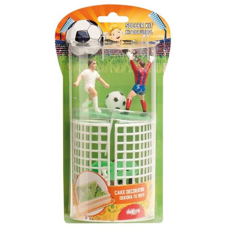 Figuras de futebol para decoração de bolo