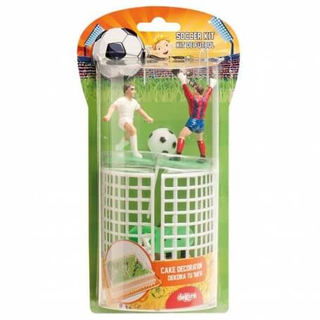 Figuras de futebol para decoração de bolo