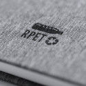 Bloc de notas ECO com capa rígida fabricada em RPET para detalhes