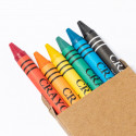 Pote para colorir com sementes e giz de cera para detalhes originais