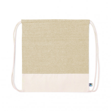 Mochila de corda 100% algodão como presente - natural