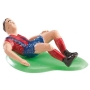 Figuras de futebol para decoração de bolo