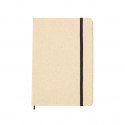 Caderno ECO A5 com capas duras fabricadas com ervas recicladas