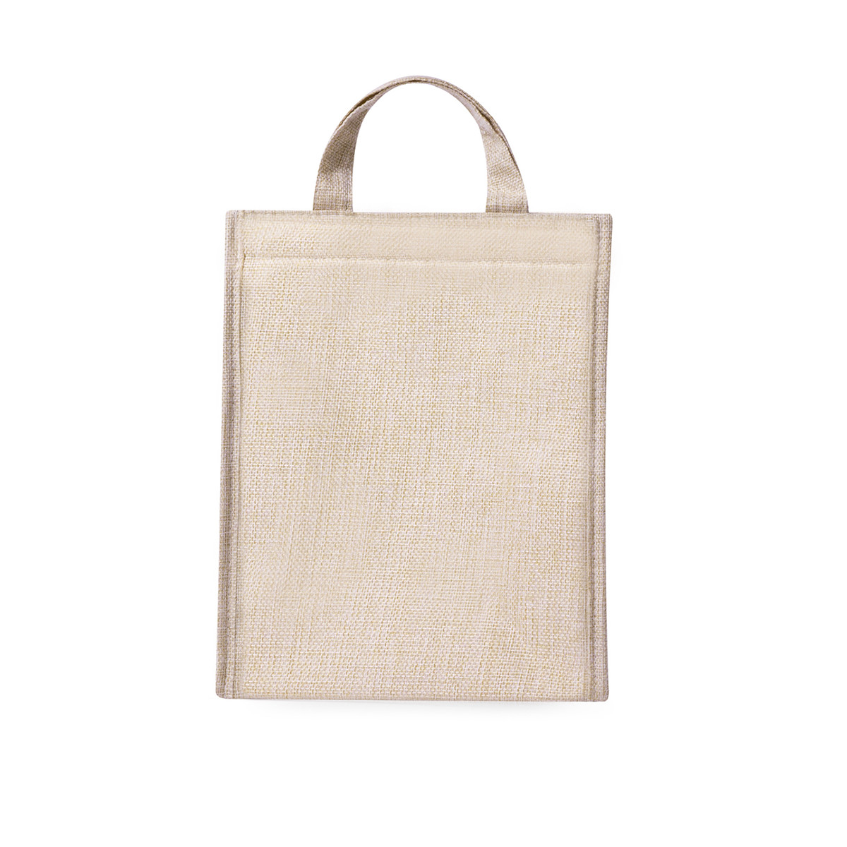 Bolsa térmica elegante na cor natural para detalhes