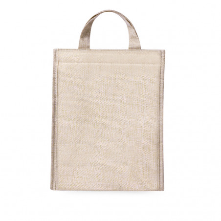 Bolsa térmica elegante na cor natural para detalhes