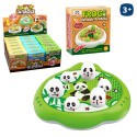 Jogo estilo guacamole com desenho de animais