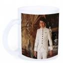 Caneca sublimada fosca com foto personalizada e dedicatória
