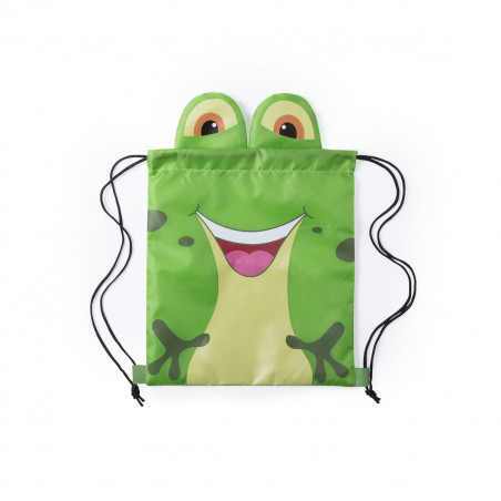 Plastilina colorida com design de rã com mochila de cordão para presentear