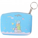Carteira azul com design de Sumikko Gurashi, encantadora e funcional para o uso diário