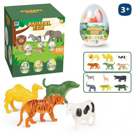 Ovos surpresa de animal selvagem para presentear