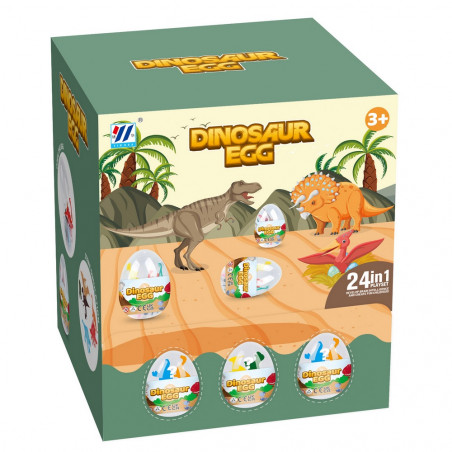 Ovos surpresa de dinossauro para presentear