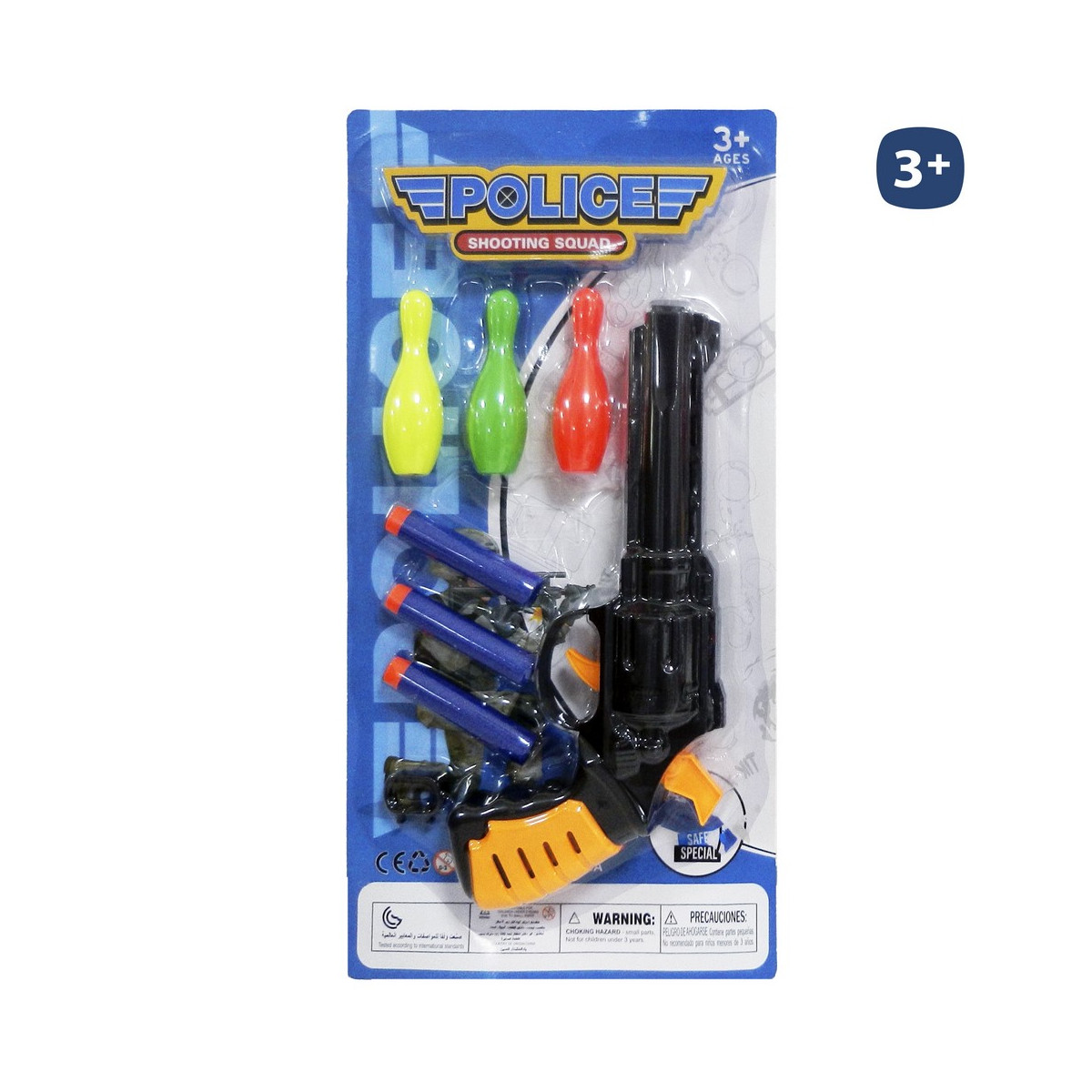 Pistola de brinquedo lançador de dardos estilo realista
