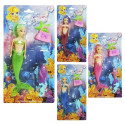Boneca sereia com acessórios para presentear