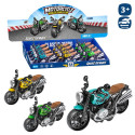Motos estilo retro de brinquedo movimento de fricção para presentear