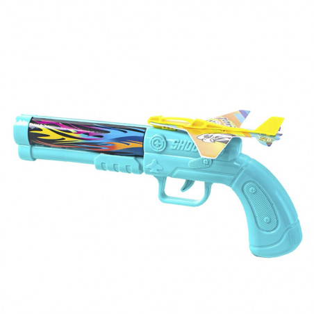 Pistola de cores lança avião para detalhes divertidos