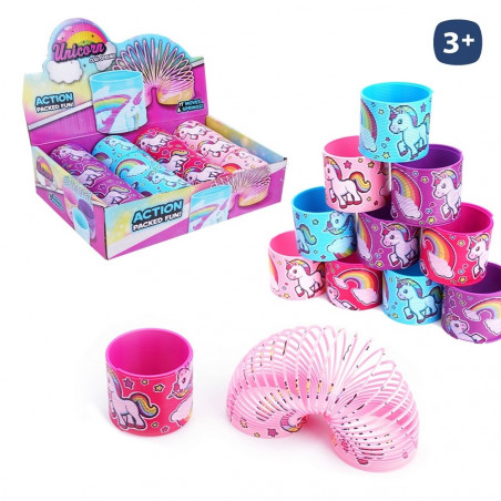 Mola unicornio colorido para detalhes infantis