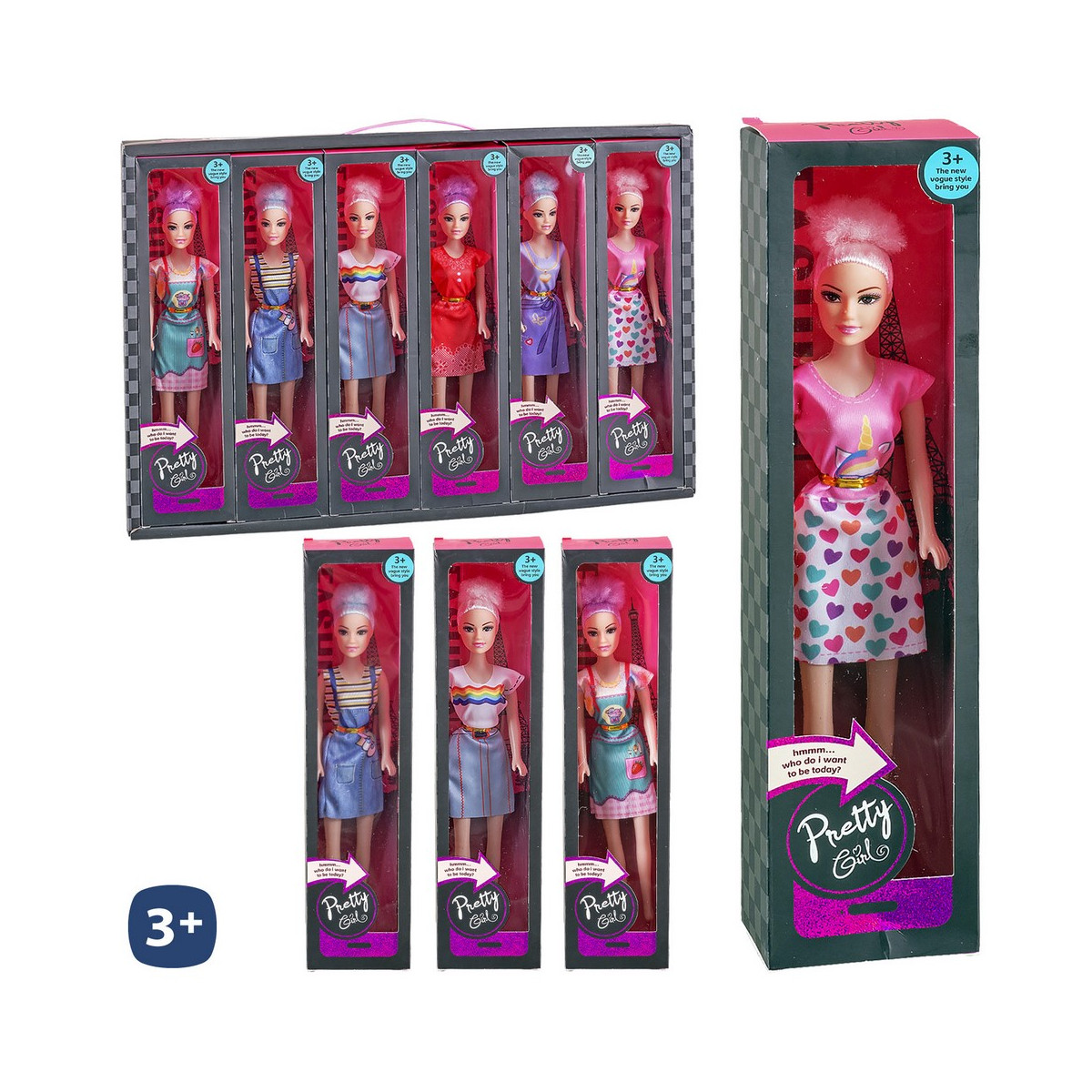 Boneca pretty girl