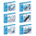 Maquete de construção de barcos e submarinos para detalhes de jogos