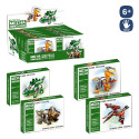 Maquete de construção design dinossauros