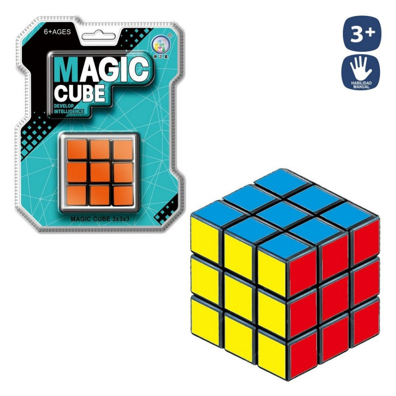 Cubo mágico de rubik para detalhes