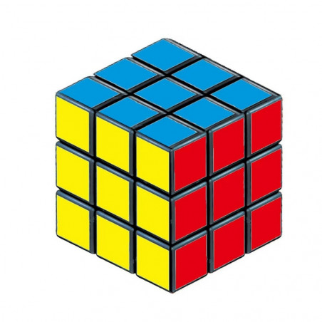 Cubo mágico de rubik para detalhes