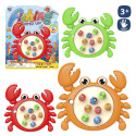 Jogo de pesca com vara design de caranguejo para detalhes infantis