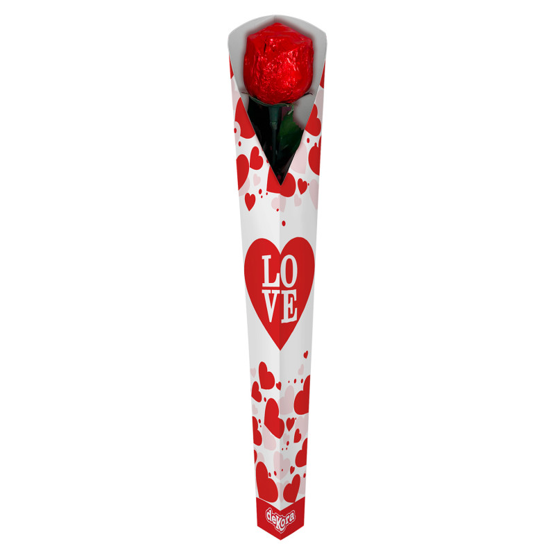 Rosa de chocolate 18gr para detalhes doces