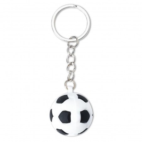 Chaveiro em formato de bola de futebol