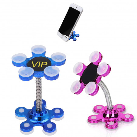 Suporte de telefone com ventosa