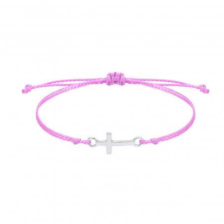 Pulseiras de cruz de metal ajustáveis, design delicado e significativo