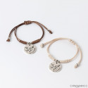 Pulseira de comunhão em estojo kraft personalizável para presentear