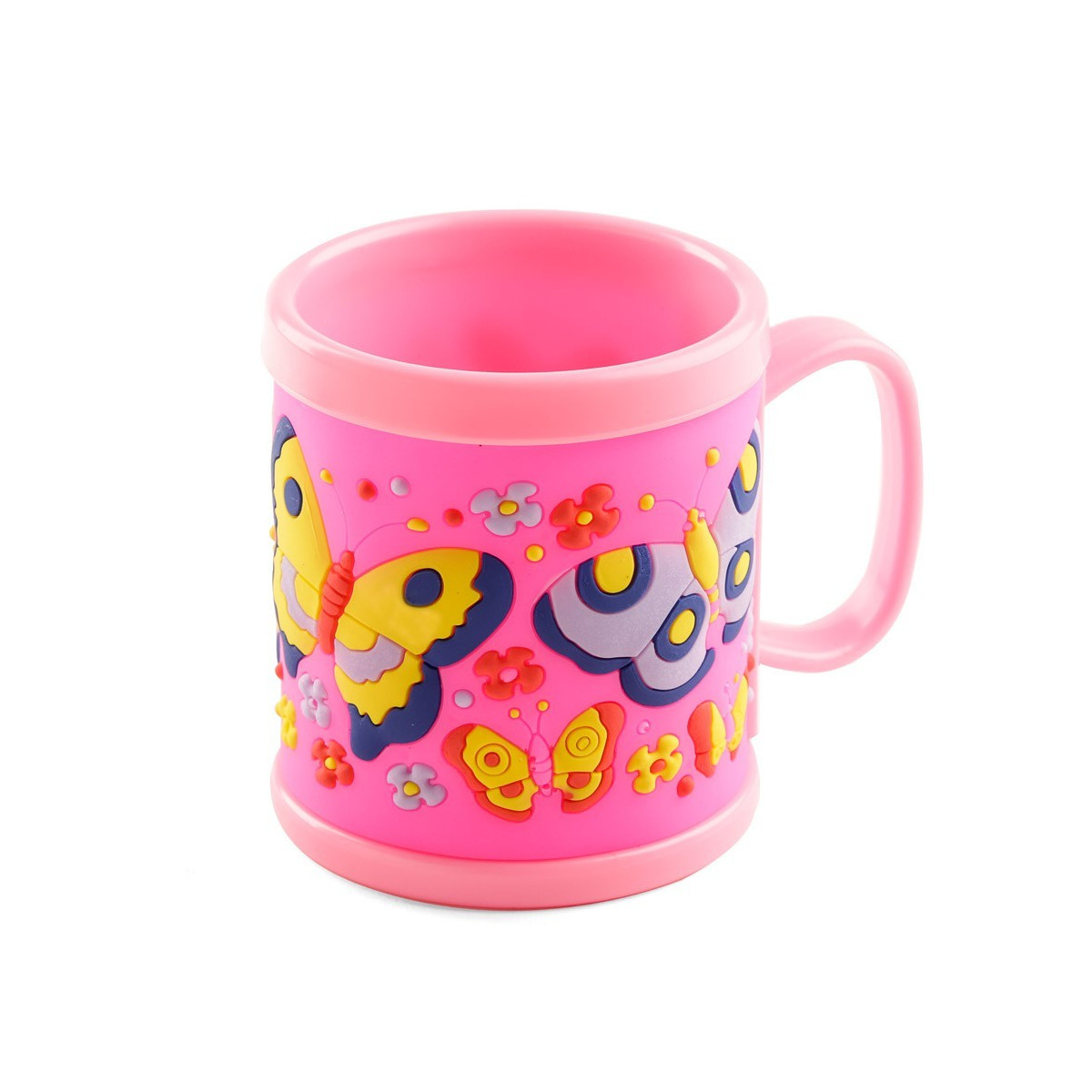 Porta-escovas infantil rosa