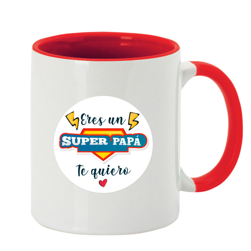 Caneca de sublimação você é um super pai para presentear