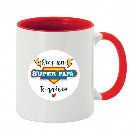 Caneca de sublimação você é um super pai para presentear